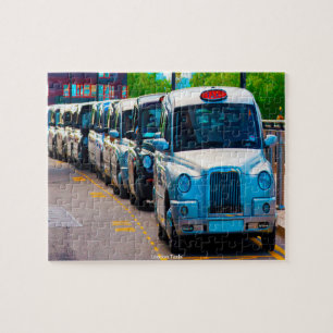 London Taxis Jigsaw Puzzle