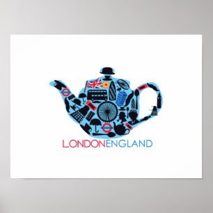 London Tea Poster