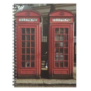 London Telephone Box Notebook