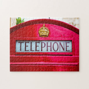 London Telephone Boxs Jigsaw Puzzle