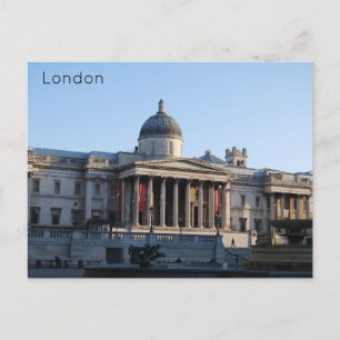 London - The National Gallery Holiday Postcard
