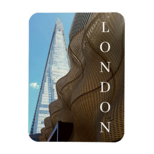 London the Shard view fridge magnet