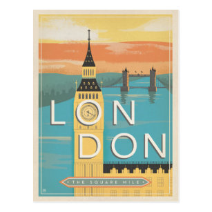 London - The Square Mile Postcard