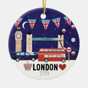 London Theme Ornament 2024