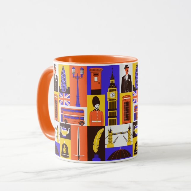 London Themed Mug (Front Left)