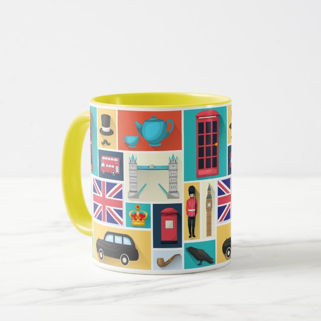 London Themed Mug (Front Left)