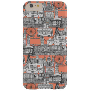 London toile peach barely there iPhone 6 plus case