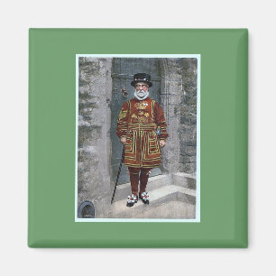 London Tower Beefeater Magnet