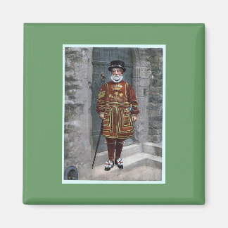 London Tower Beefeater Magnet