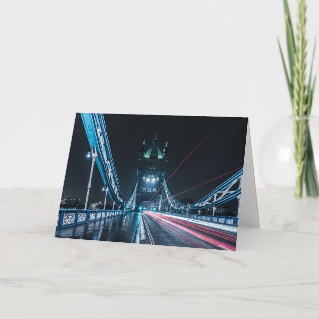 London Tower Bridge Card (Front)
