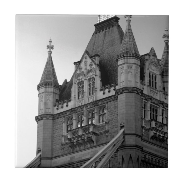 London Tower Bridge Close-up Ceramic Tile (Front)