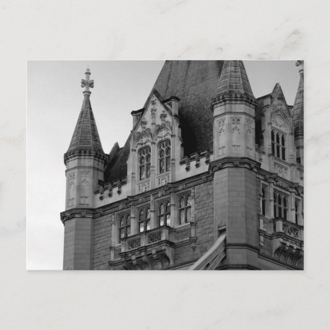 London Tower Bridge Close-up Postcard (Front)