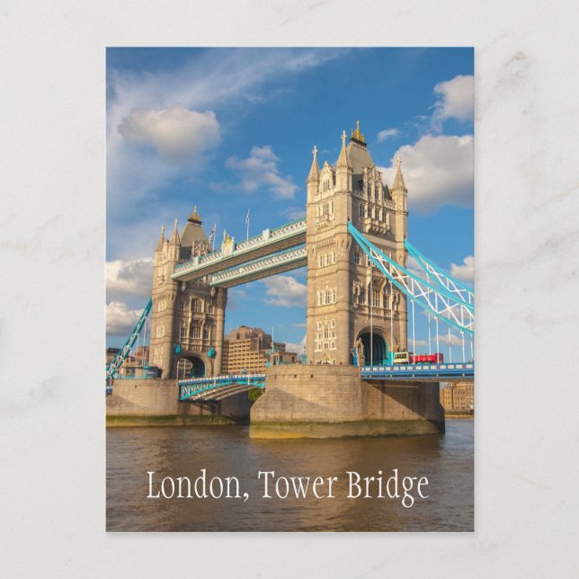 London, Tower Bridge, photography postcard (Front)
