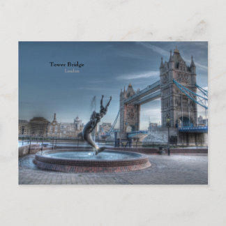 London Tower Bridge Postcard