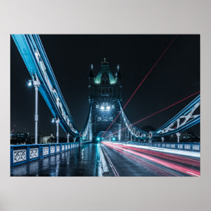 London Tower Bridge Poster