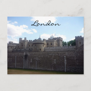 london tower england postcard