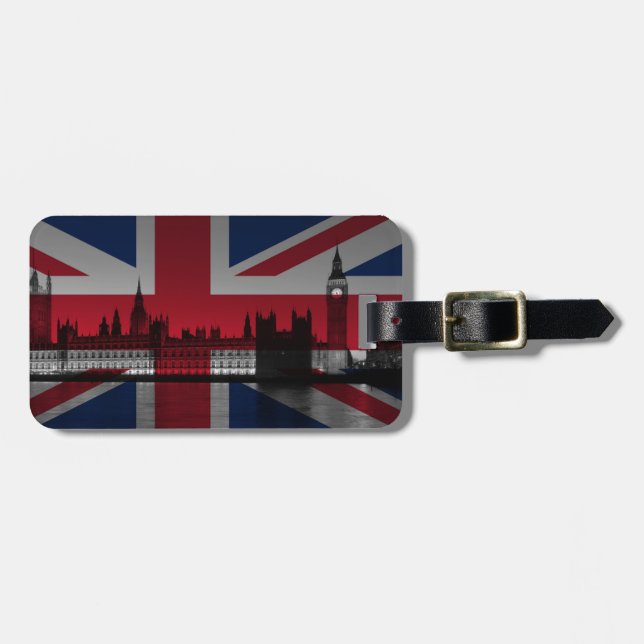 London Travel Tag (Front Horizontal)