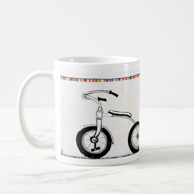 London Tricycle Mug (Left)