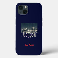 London Uk Skyline United Kingdom England vintage