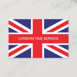 London UK Taxi Service Business Card