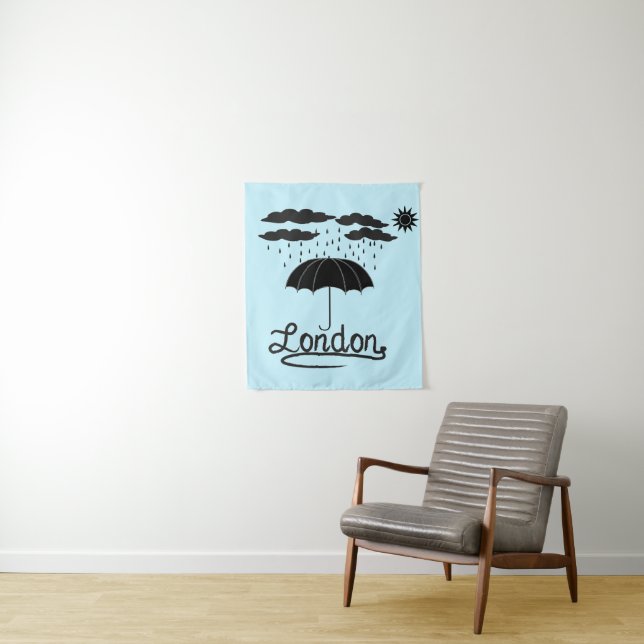 London | Under An Umbrella Tapestry (In Situ)