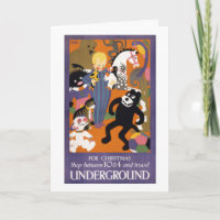 London Underground Vintage Transportation Poster