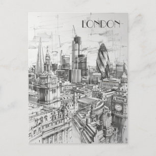 London United Kingdom Postcard