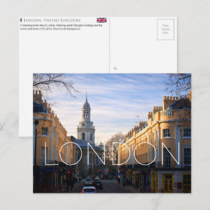 London, United Kingdom Travel Postcard