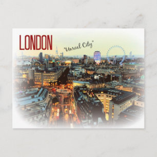London "Unreal City" Eliot Postcard