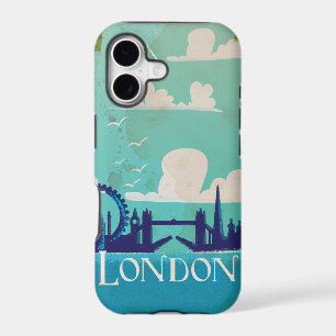 London vintage travel poster