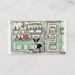 London visits Paris Patisserie Business Card