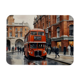 London watercolor art  magnet