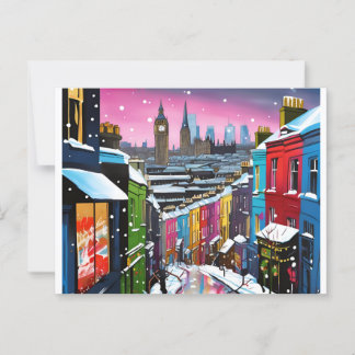 London, Winter - Christmas Card 005