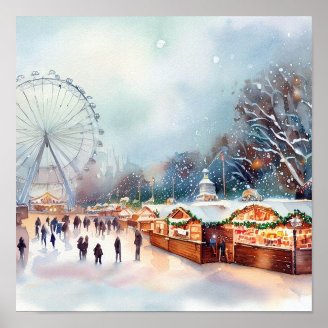 London-Winter Wonderland at Hyde Park (C), Poster (Front)
