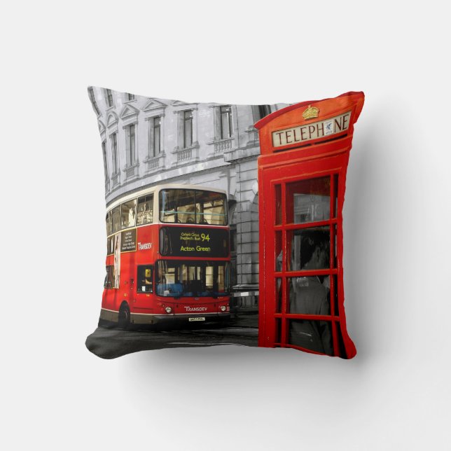 london with a touch of colour cushion (Front)