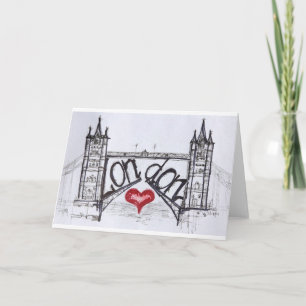 London with love card