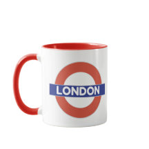 London, with union flag