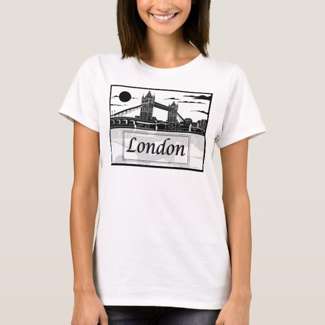 London Women's Basic T-Shirt (Front)