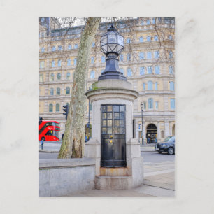 London's Smallest Police Station Postcard
