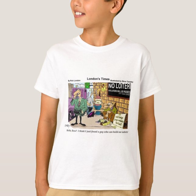 Londons Times Cartoon Tees (Front)