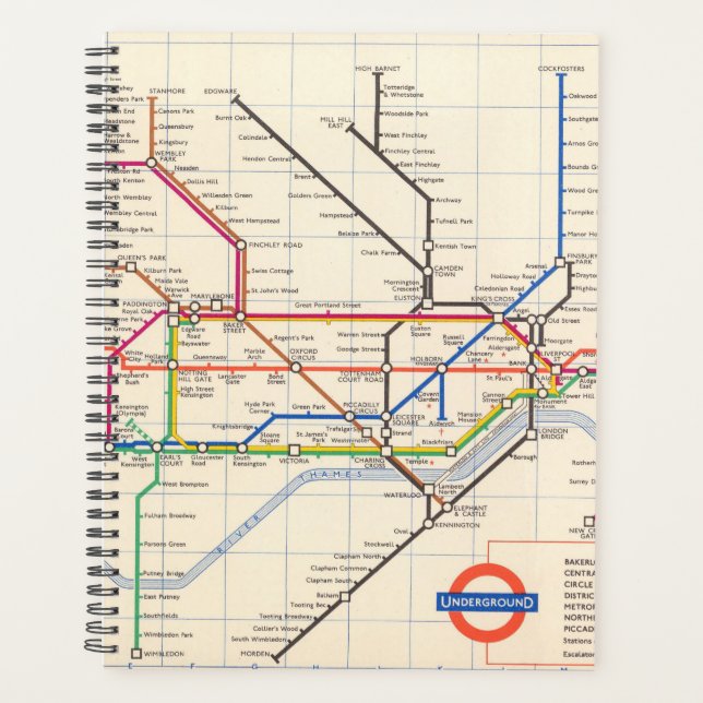 London's Underground Map Planner (Front)