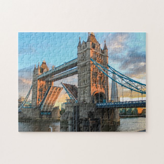 LondonTower Bridge Art Travel Jigsaw Puzzle (Horizontal)