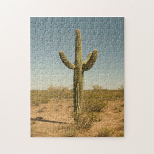 Lone Cactus Jigsaw Puzzle (Vertical)