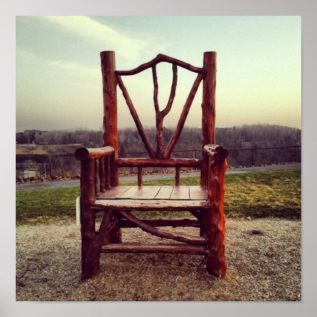 Lone Chair Poster (Front)