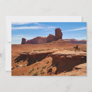 Lone Cowboy Holiday Card