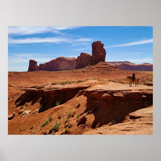 Lone Cowboy Poster (Front)