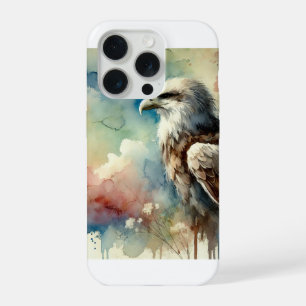 Lone Eagle 081024AREF109 - Watercolor iPhone 15 Pro Case