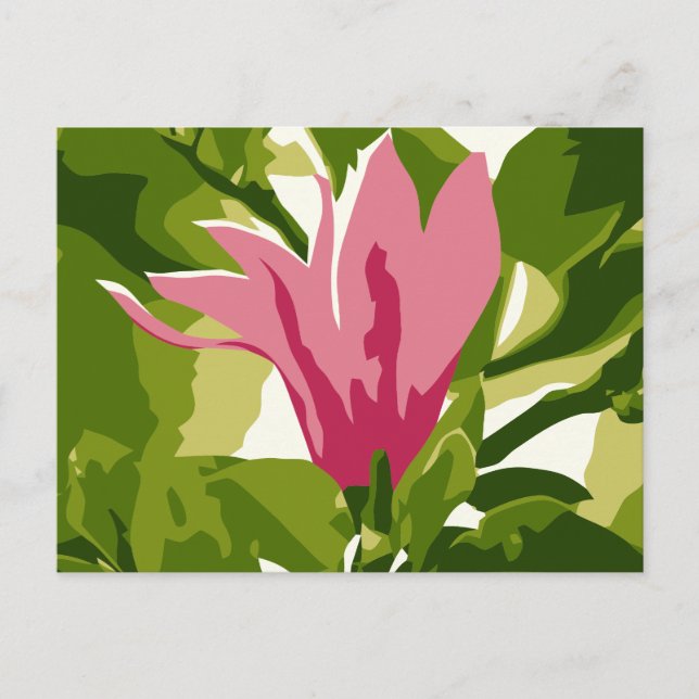 Lone Flower Postcard (Front)