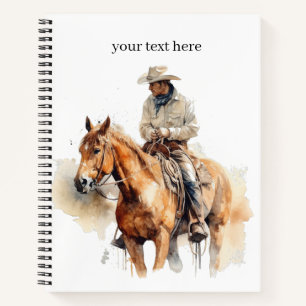 Lone Horizon Watercolor Ranger Notebook