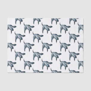 Lone Orca Tissue Paper